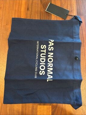 Pas Normal Studios Navy Musette Cycling Bag